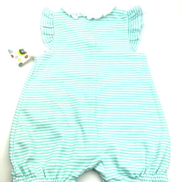 Baby One PIece Size 9m Girls Whale Snap Buttons Summer Children Infant Kids - Picture 5 of 6